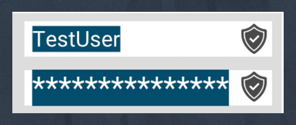 Form with autocomplete enabled